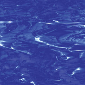 Oceanside - Dark Blue & White Wispy