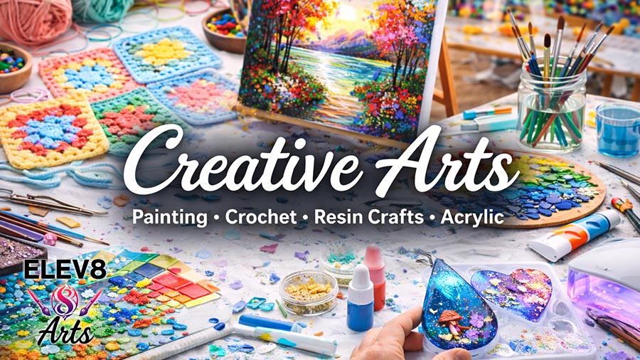 Creative arts classes at Elev8 Arts in Colorado Springs