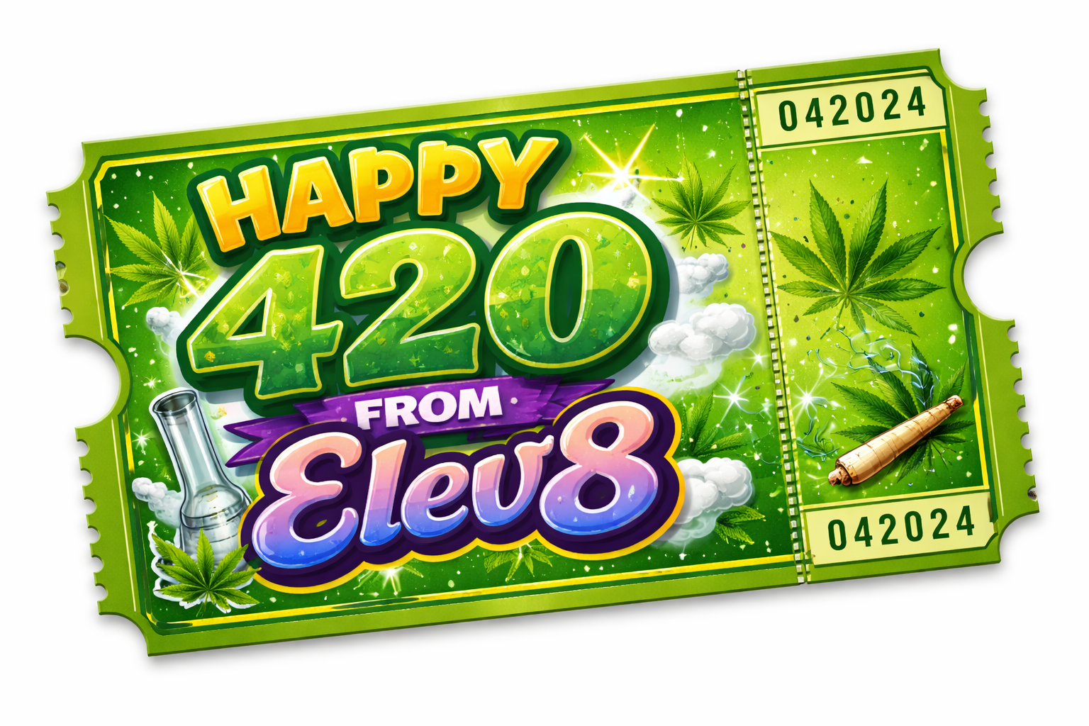 420 Event Raffle Ticket