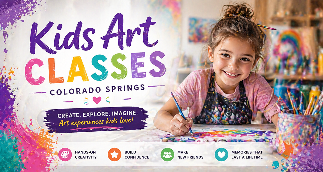 Kids painting class in Colorado Springs